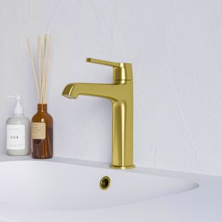 Смеситель для раковины RGW Shower Panels SP-301G золото 511405301-06